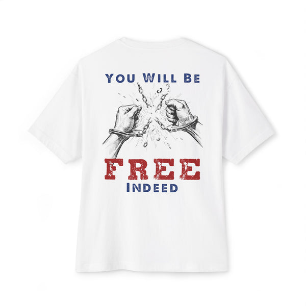 Beautiful Struggle -John 8:36 Boxy Tee