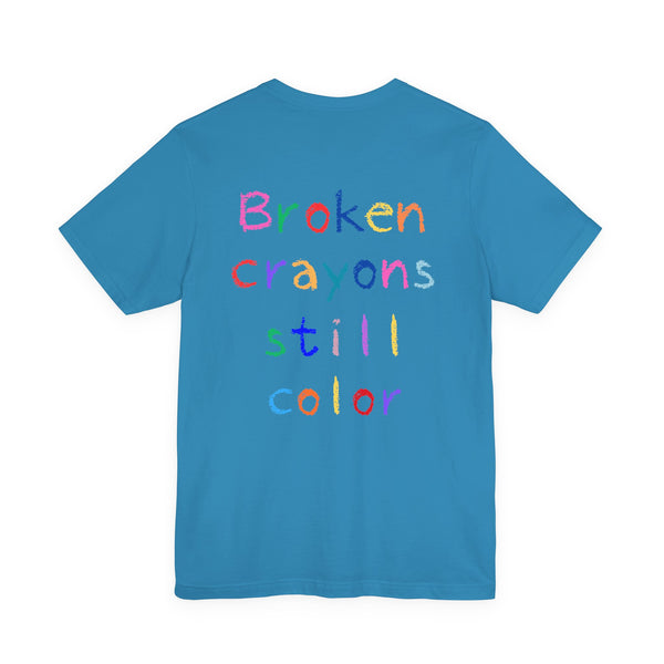 Beautiful Struggle "Broken Crayons Still Color" Short Sleeve Tee - Multicolor