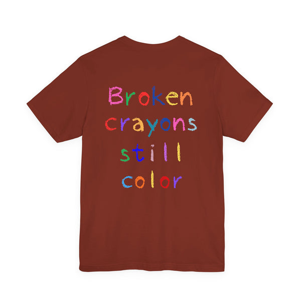Beautiful Struggle "Broken Crayons Still Color" Short Sleeve Tee - Multicolor