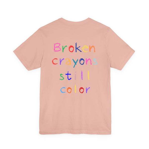 Beautiful Struggle "Broken Crayons Still Color" Short Sleeve Tee - Multicolor
