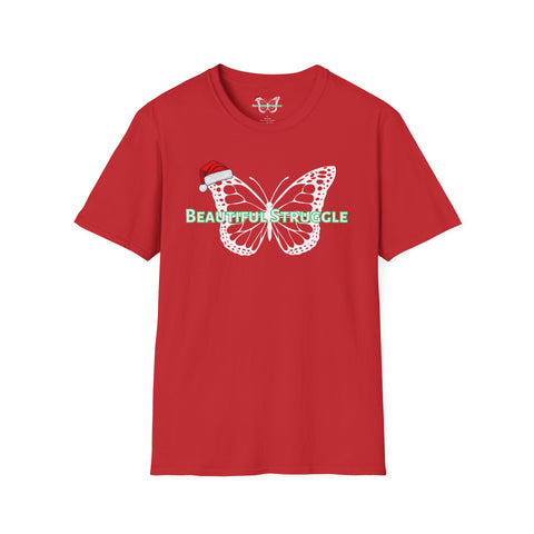 Beautiful Struggle Christmas 24' Short Sleeve Shirt - Red