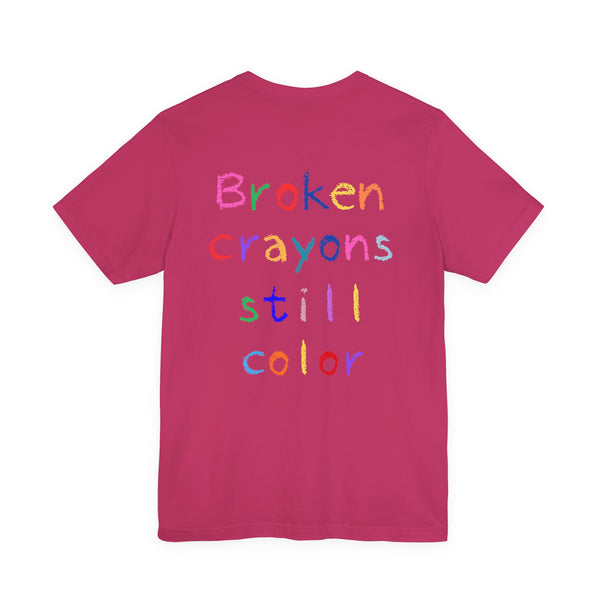 Beautiful Struggle "Broken Crayons Still Color" Short Sleeve Tee - Multicolor