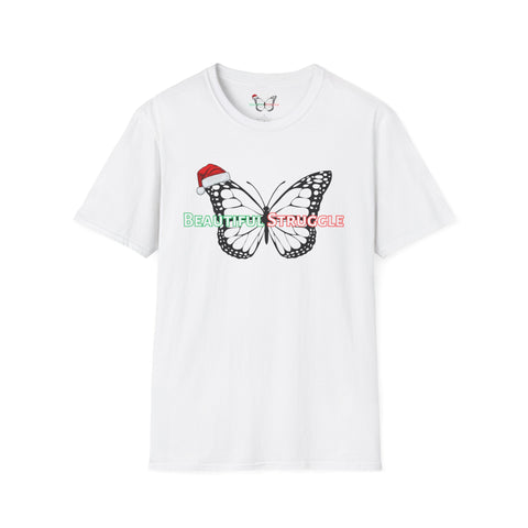 Beautiful Struggle Christmas 24' Short Sleeve Tee - White