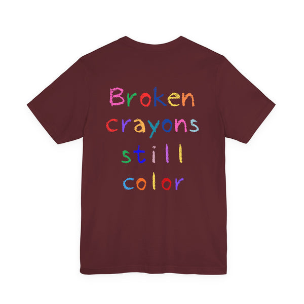 Beautiful Struggle "Broken Crayons Still Color" Short Sleeve Tee - Multicolor