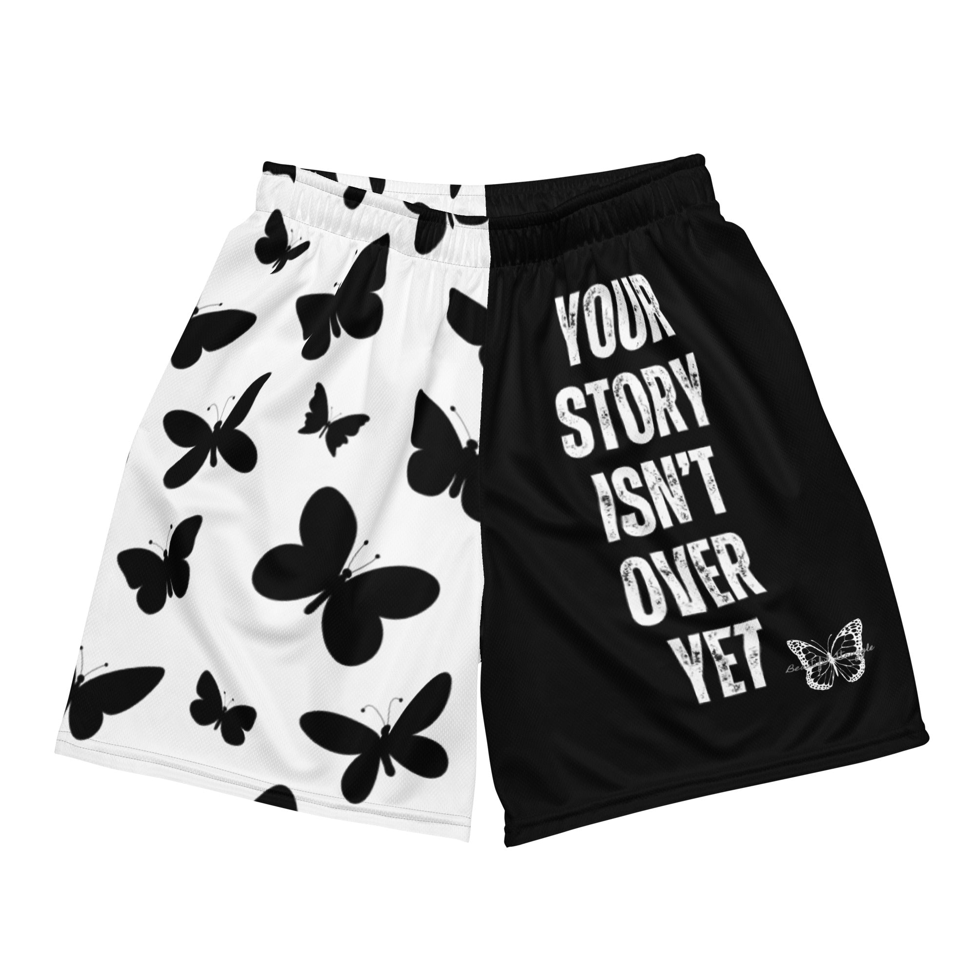 Beautiful Struggle - Your Story Isn't Over Yet Mesh Shorts (Split V.2)