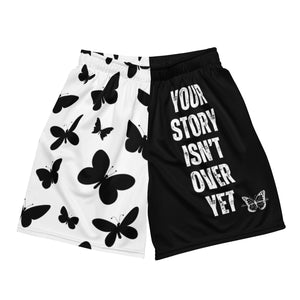 Beautiful Struggle - Your Story Isn't Over Yet Mesh Shorts (Split V.2)