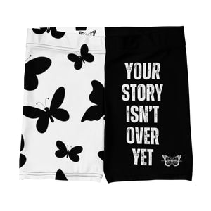 Beautiful Struggle - Your Story Isn't Over Yet Biker Shorts (Split V.2)